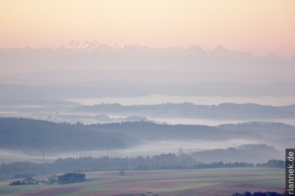 Alps from Buchberg