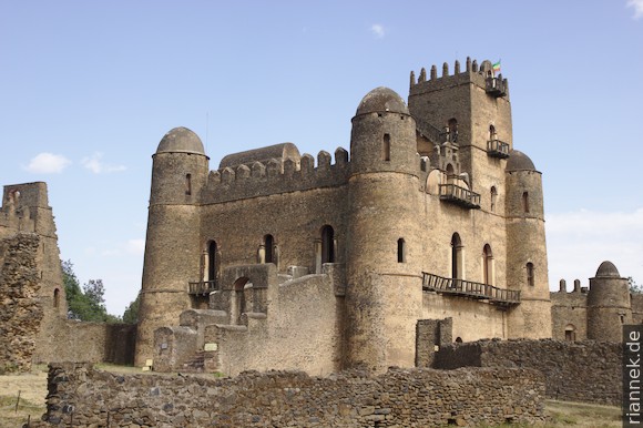 Palace Fasil Ghebbi in Gondar
