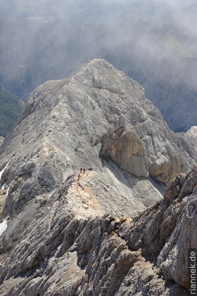 Descent to the Triglav Hut