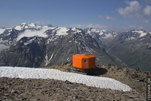 View from Wassertalkogel to Wildspitze