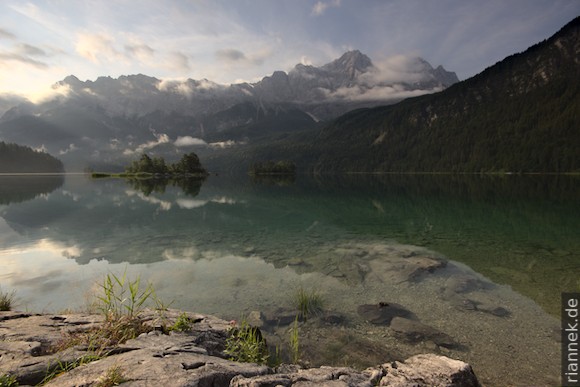 Eibsee mit Zugspitze