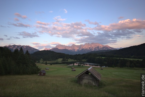 Geroldsee mit Karwendel